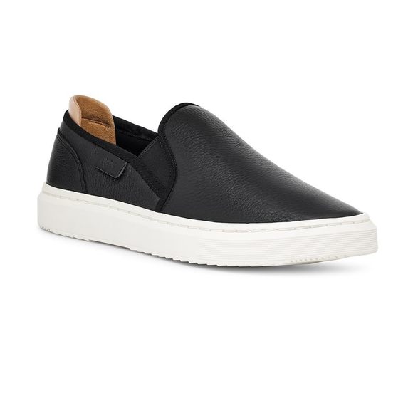 UGG WOMEN'S ALAMEDA SLIP ON SNEAKERS, BLACK, 11 - Picture 2 of 5